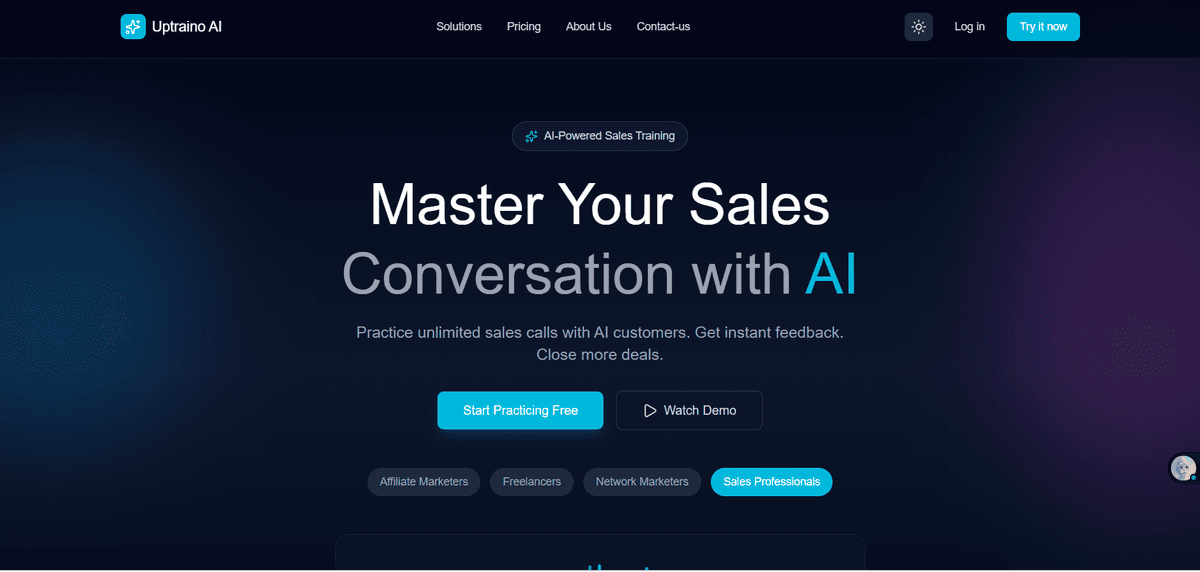 AI Product Landing (In Progress)